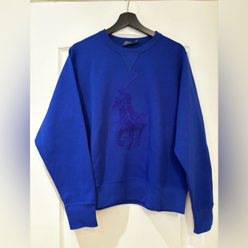 Blue Ralph Lauren sweatshirt